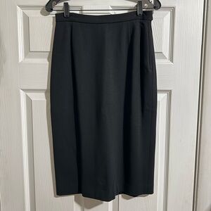 J. Crew Black Pencil Skirt - Size 10 - NWOT